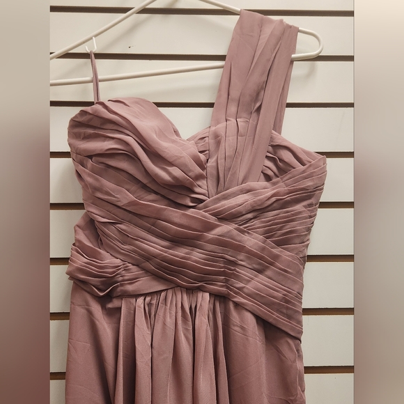 JUNIORS 3-5 unmarked Formal Dress MAUVE - Picture 2 of 6